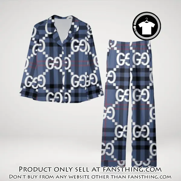 Trending luxury gc satin pajama set pjs1057 fst0729074